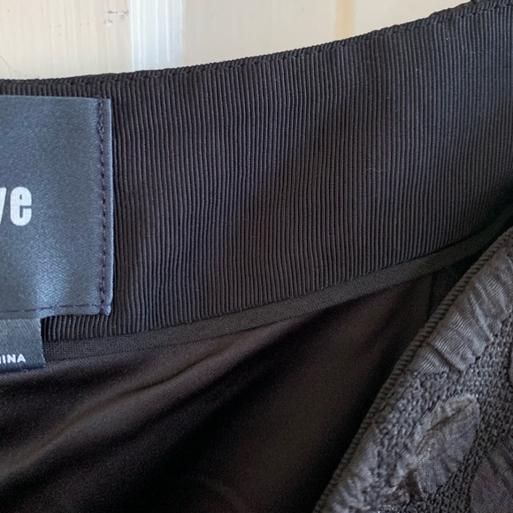 MAEVE Anthropologie black polka dot pencil skirt - Picture 7 of 16